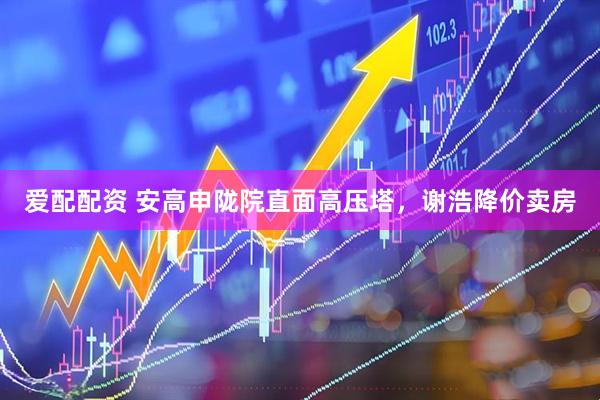爱配配资 安高申陇院直面高压塔,谢浩降价卖房