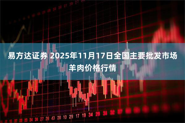 易方达证券 2025年11月17日全国主要批发市场羊肉价格行情
